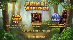 Primal Wilderness Slot Features
