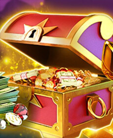 Super Slots Casino VIP Reload Bonus Treasure Chest Logo