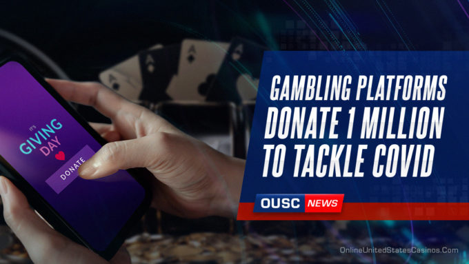 gambling platforms donate 1 million to tackle covid