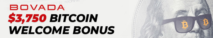 Bovada Bitcoin Welcome Bonus Banner