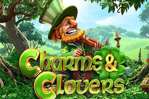 Charms & Clovers Online Slot Logo