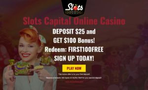 Slots Capital Casino Home Page