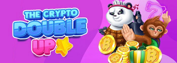 Slots LV Promotions Crypto Double Up Banner