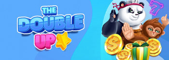 Slots LV Promotions Double Up Banner
