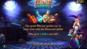 Alkemor's Elements Online Slot Intro