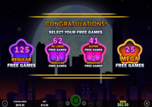 Copy Cat Fortune Online Slot Free Spin Feature Screenshot