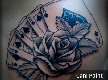 Gambling Card Tattoos