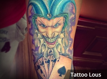 Joker Gambling Tattoos