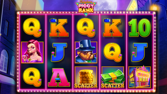 Fabulous Piggy Bank Slot Gameplay 