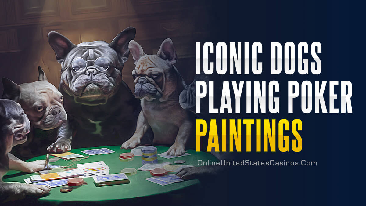 Dogs Playing Poker In Table Painting