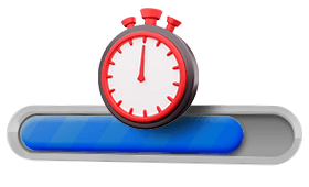 Fast Load Times Clock Icon