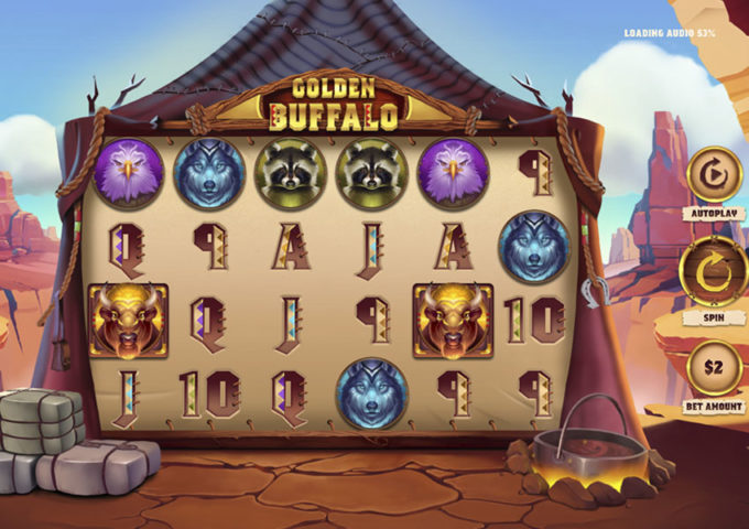 Golden Buffalo Slot Gameplay