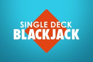 Single Deck Blackjack Logo Woohoo Games