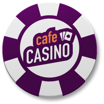 Cafe Casino Chip Logo