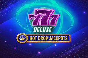 777 Mesin Slot Deluxe Hot Drop Jackpot Logo