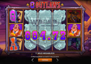 8 Outlaws Slots Wilds