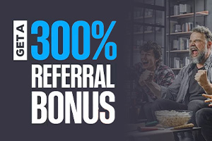 Betus 300 referral bonus