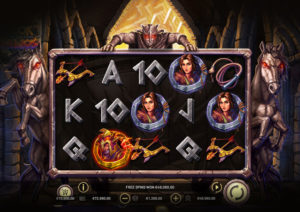 Book of Helios Slot Game Layout