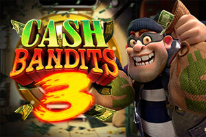 Cash Bandits 3 Online Slot Logo