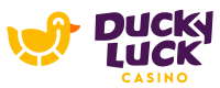 DuckyLuck Casino Logo Light Background