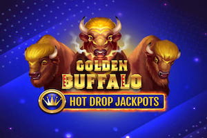 Golden Buffalo Slot Hot Drop Jackpots Logo