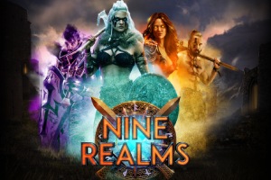 Nine Realms Slot Logo