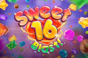 Sweet 16 Blast Slot Logo