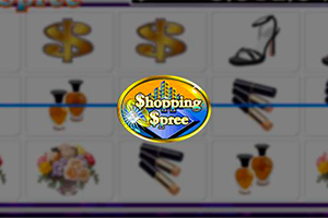 Shopping spree slot logo