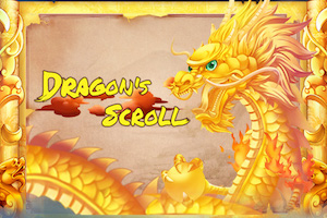 Dragon's Scroll Slot Game Logo