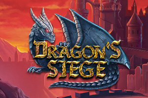 Logo permainan slot Pengepungan Naga