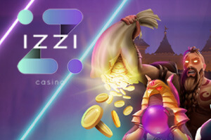 Izzi Casino Featured Image with Logo