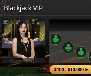 Live Dealer Blackjack VIP