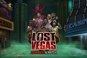 Lost Vegas Zombies Scratch Logo