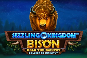 Sizzling Kingdom Bison Slots Logo