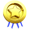 Gold Golden Reward Icon