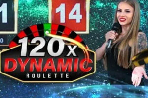 Live Dealer 120x Dynamic Roulette Logo