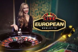 Live Dealer European Roulette Logo