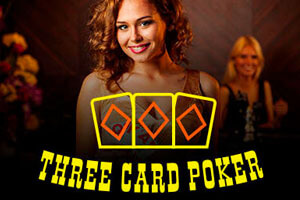 Live Dealer Three Card Poker Logo