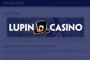 Lupin Casino Blue Overlay
