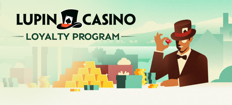 Lupin Casino Loyalty Program Banner