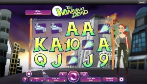 The Winning Dead Slot Game Board