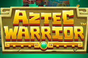 Aztec Warrior Casino Game Logo