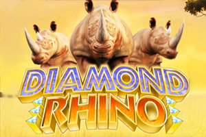 Diamond Rhino Slot Logo