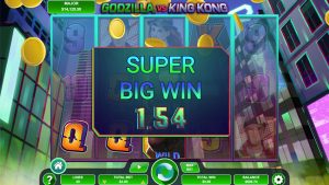 Godzilla vs King Kong Slot Big Win Screenshot