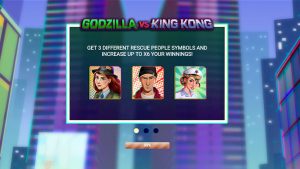 Godzilla vs King Kong Slot Intro Screenshot
