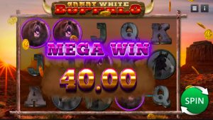 Great White Buffalo Slots Mega Win
