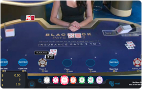 Play 21 At The Live Blackjack Tables Image