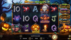 Rags to Witches Four Jackpot Slot