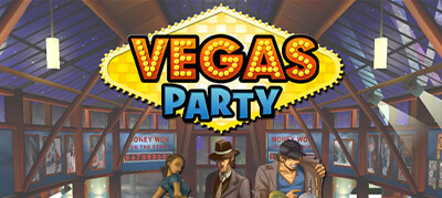 Vegas Party Video Game Big Banner