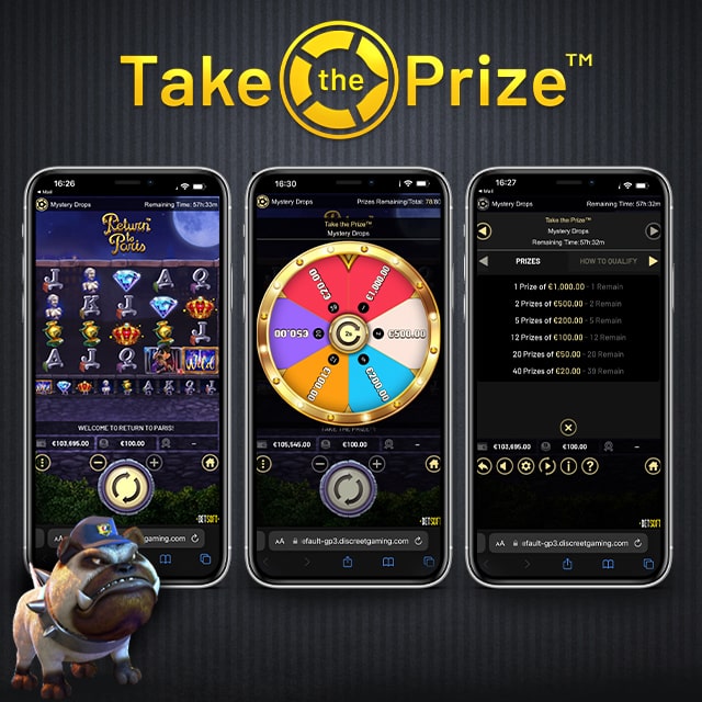 Take The Prize Betsoft Feature Banner